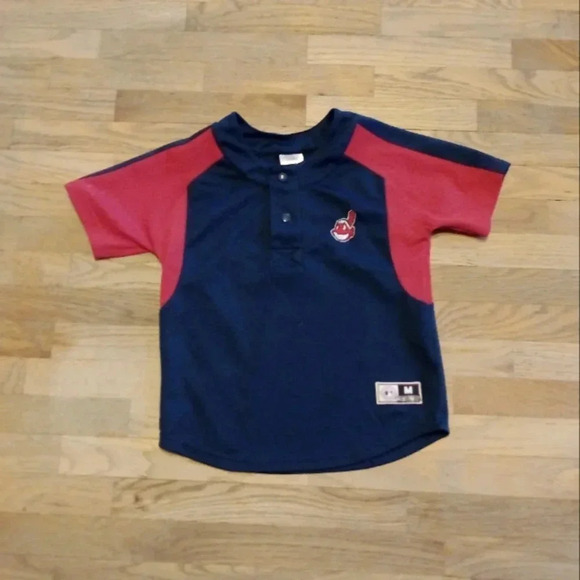 Cleveland Indians Jersey YOUTH Size Medium 8-10 - Picture 1 of 7